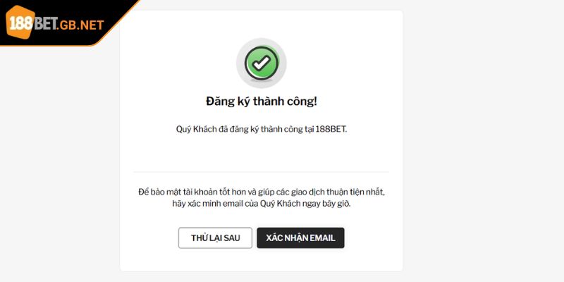 Các thông tin quan trọng cần lưu ý khi đăng ký tại 188BET